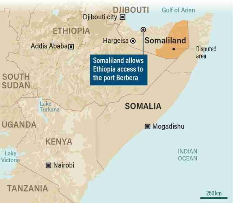 Somalia Rejects Negotiations with Ethiopia Amid Port Deal Tensions