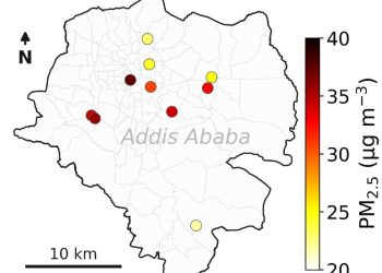Addis Ababa Air Pollution Exceeds U.S. Health Standard Threefold: NASA