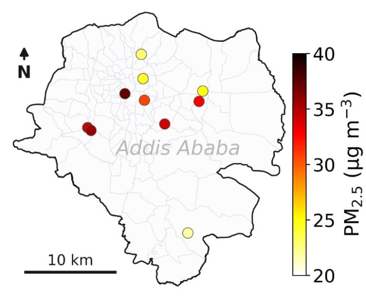 Addis Ababa Air Pollution Exceeds U.S. Health Standard Threefold: NASA
