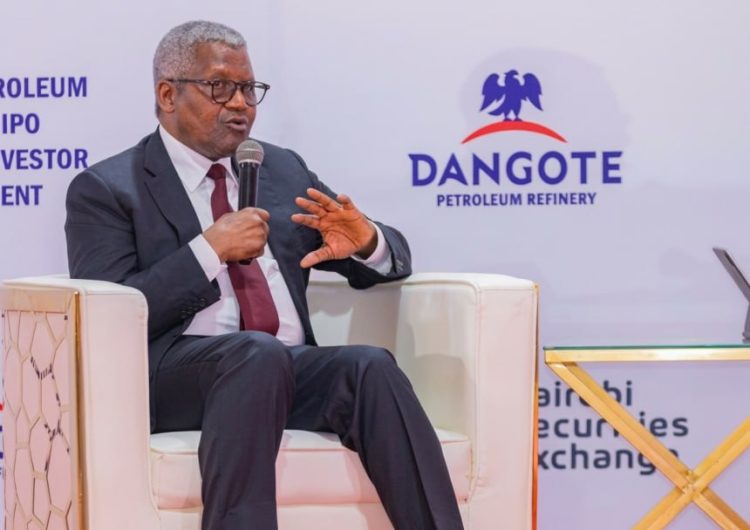 Dangote refinery share offering proposed for Ethiopia, limited to qualified investors